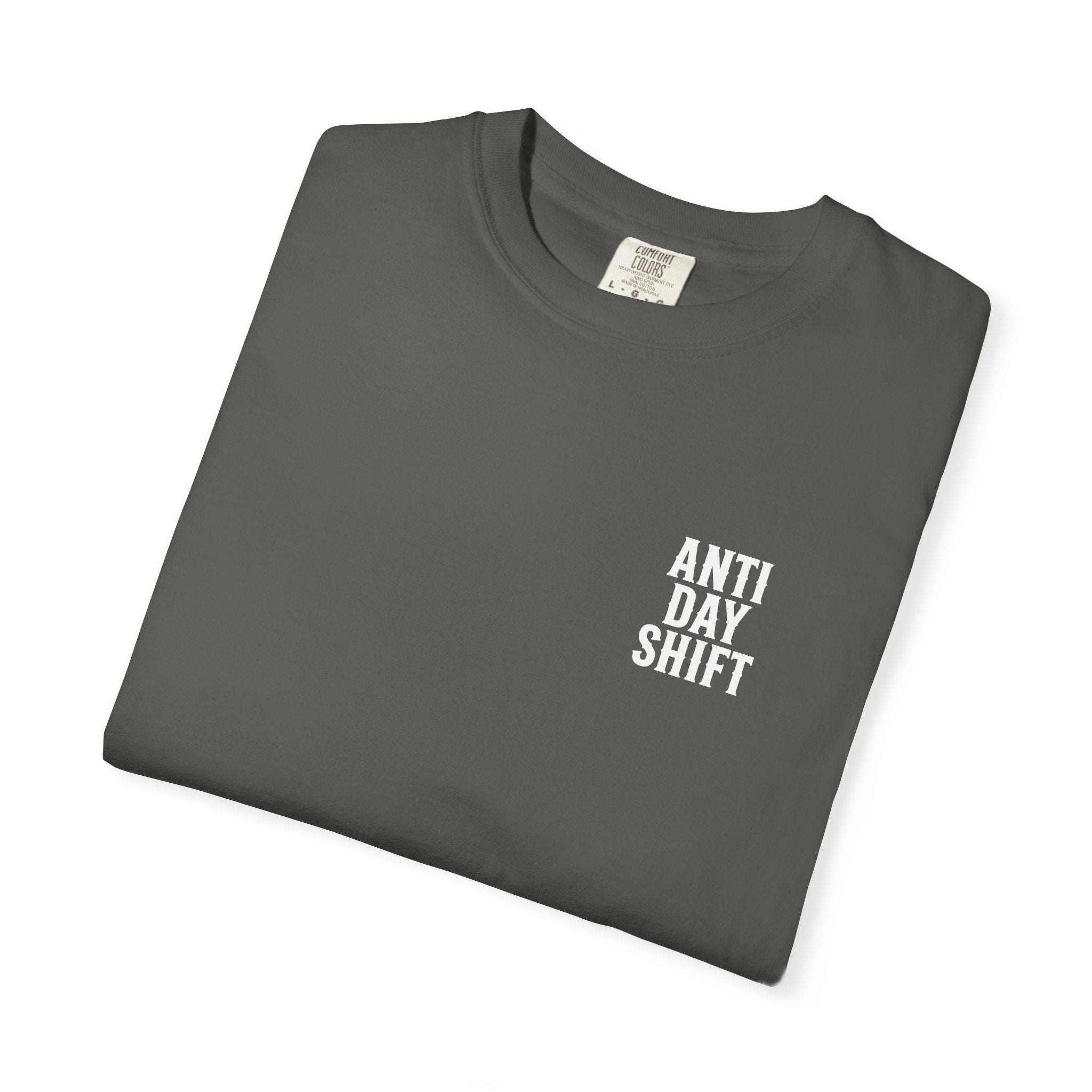While You Sleep We Work T-Shirt — Night Shift Anti Day Shift Tee