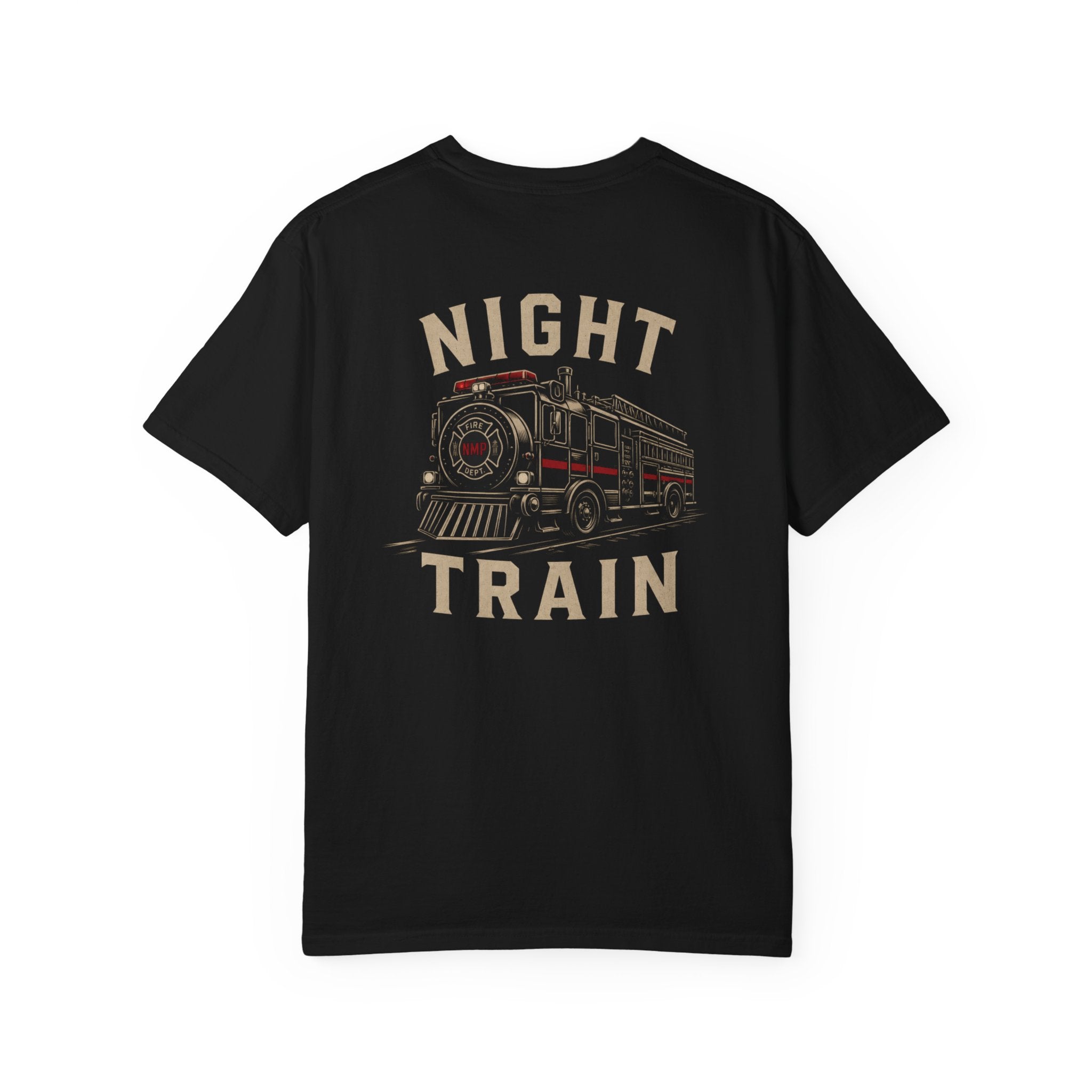 Night Train T-Shirt — Vintage Locomotive Graphic Tee