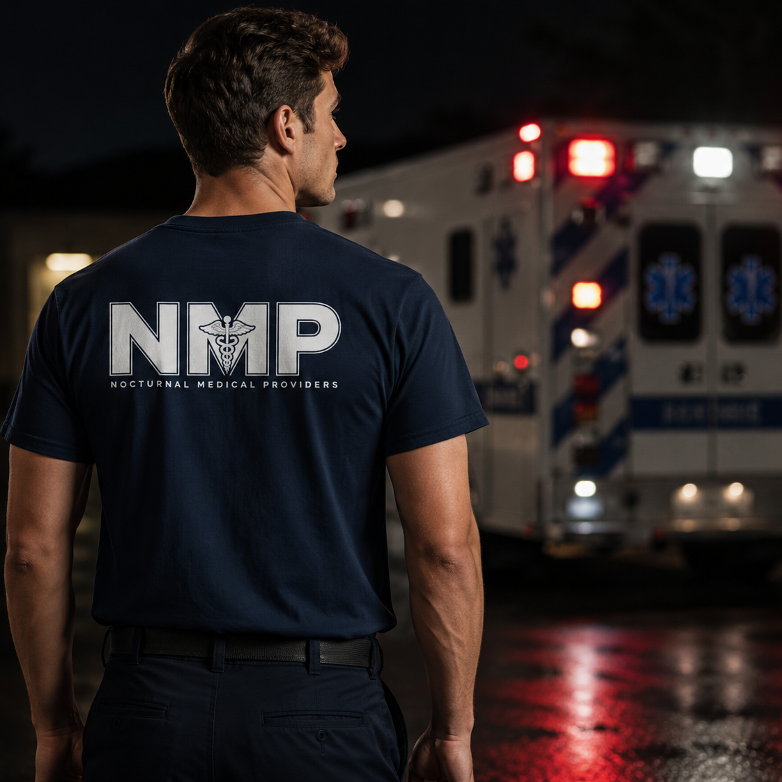 Nocturnal Medical Provider Logo Tee